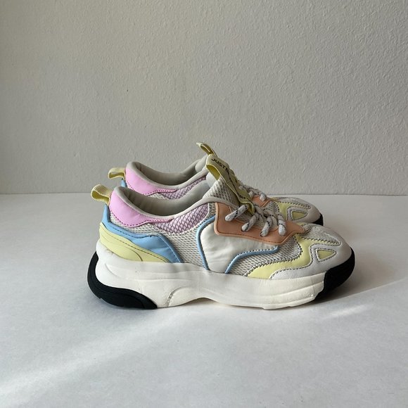 ZARA girl shoes multicolored sneakers Just Be Wonderful - Picture 3 of 11